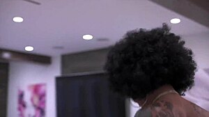 Ebony BBC Threesome