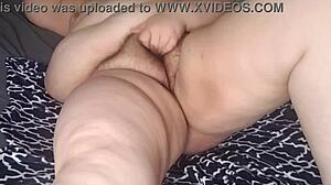 Fat Hairy Masturbation