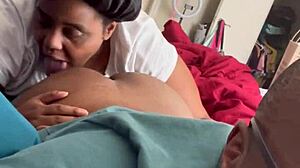 Ebony Lesbian Strapon