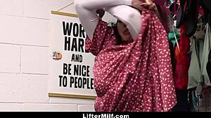 Milf Shoplifter Punished