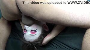 rough throat fuck