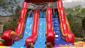 Lesbian Strapon Orgy