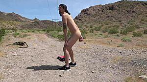 Desert Dildo Play