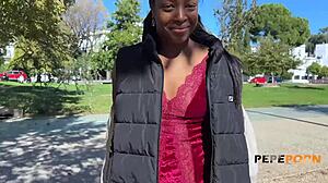 Ebony Pussy Drilling