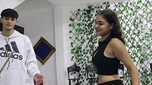 Hermanastro Fucks Latina