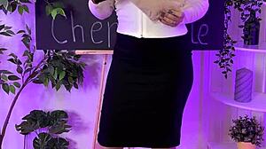 Nylon Pantyhose Tease