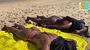 beach fingering sluts