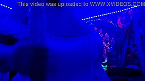 BBW Blue Light Tease