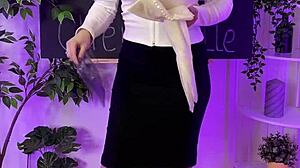 Nylon Pantyhose Tease