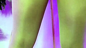 Nylon Pantyhose Tease