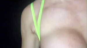 rooftop creampie slut