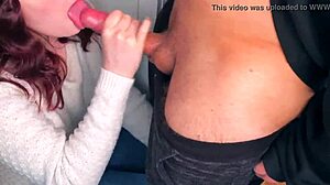 balcony public blowjob