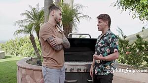 Inlaws Anal Threesome