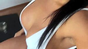 morning swimsuit tease