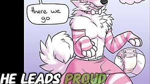 Furry Diaper Debut