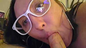 candid wife mouthful