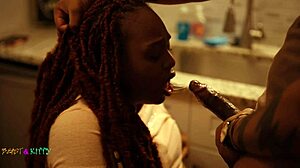 kitchen creampie fuck