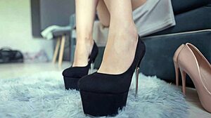 Heels Stockings Feet