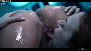 lesbian squirting 69