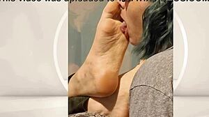 Feet Licking Tease