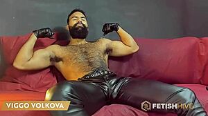 Hairy Leather Fetish
