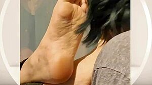 Feet Licking Tease
