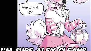 Furry Diaper Debut