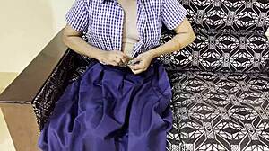 schoolgirl pussy fingering