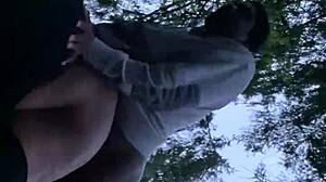 bbw forest backshots