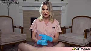 milf nurse handjob