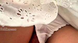 public panty creampie