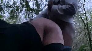 bbw forest backshots