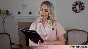 milf nurse handjob