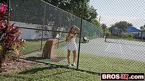 Tennis Babe Ass-Fucked