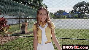 Tennis Babe Ass-Fucked