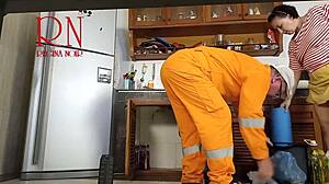 housewife plumber tease