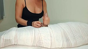 Mummified Handjob Cum