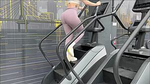 gym bubble ass