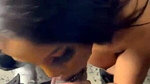 neighbor blowjob cum