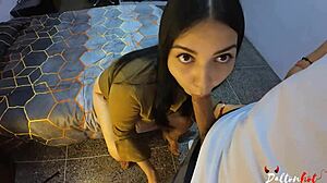 Whore Deepthroats Cock