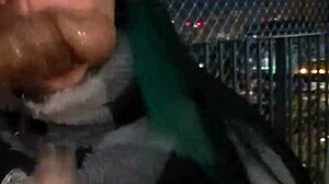 Balcony Blowjob Fuck