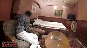Asian Door Fuck