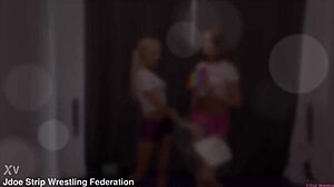 Strip Wrestling Match
