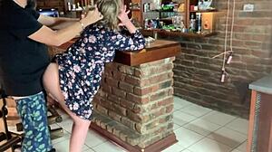 Milf Upskirt Fuck