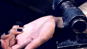 Ebony Backbend Bondage