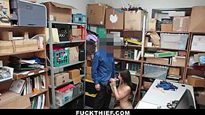 caught shoplifter