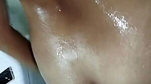 passionate bathroom creampie