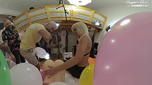 Birthday Threesome Bang
