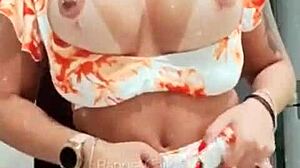 Latina Tits Tease