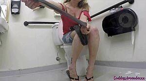 pantyhose toilet pee